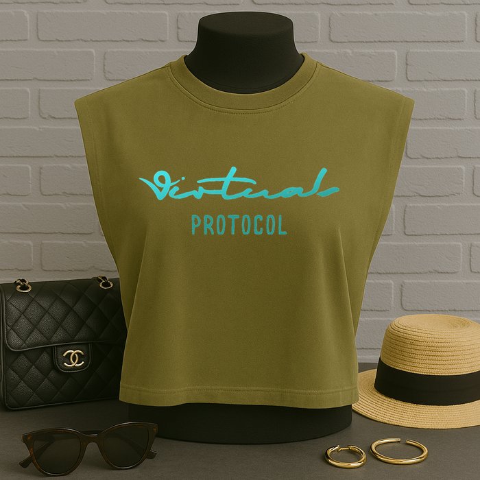 Virtuals Protocol Aixcb Ata Griffain Ai16z Crypto Ai Agent Garment-Dyed Women's Muscle Tee