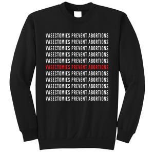 Vasectomies Prevent Abortions Pro Choice 's Rights Sweatshirt