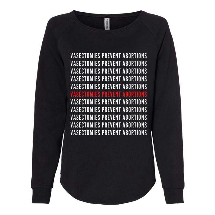 Vasectomies Prevent Abortions Pro Choice 's Rights Womens California Wash Sweatshirt