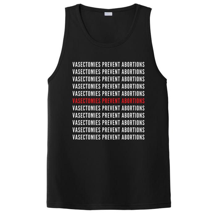 Vasectomies Prevent Abortions Pro Choice 's Rights PosiCharge Competitor Tank