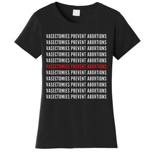 Vasectomies Prevent Abortions Pro Choice 's Rights Women's T-Shirt