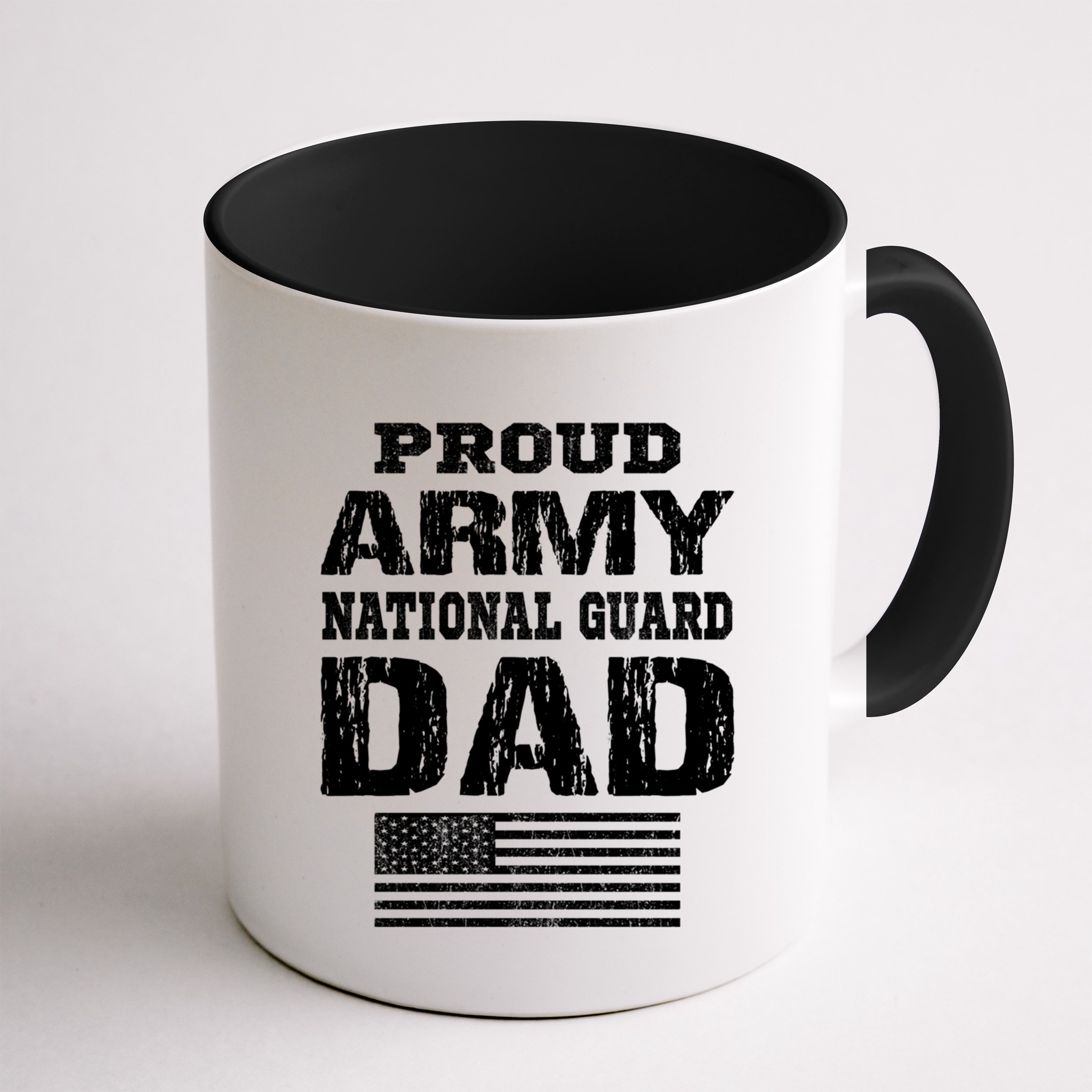 Vintage Proud Army National Guard Dad U S Military Gift Mug