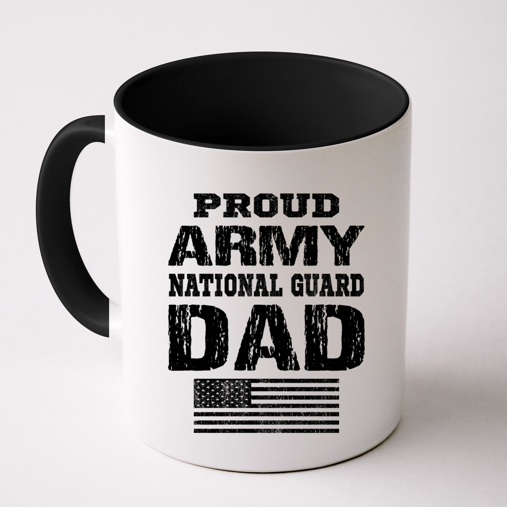 Vintage Proud Army National Guard Dad U S Military Gift Mug