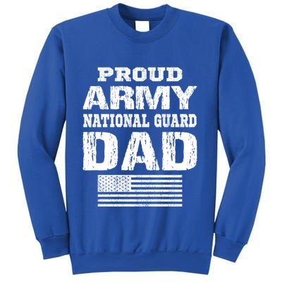 Vintage Proud Army National Guard Dad U S Military Gift Sweatshirt