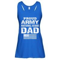 Vintage Proud Army National Guard Dad U S Military Gift Ladies Essential Flowy Tank