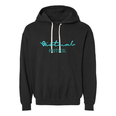 Virtuals Protocol Aixcb Ata Griffain Garment-Dyed Fleece Hoodie