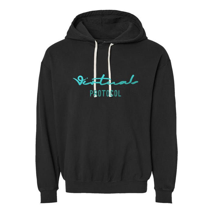 Virtuals Protocol Aixcb Ata Griffain Garment-Dyed Fleece Hoodie