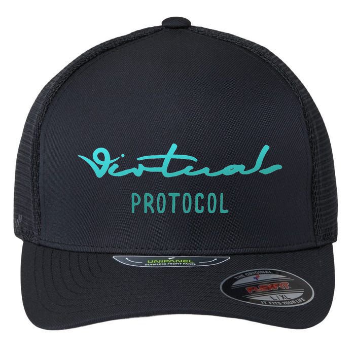 Virtuals Protocol Aixcb Ata Griffain Flexfit Unipanel Trucker Cap