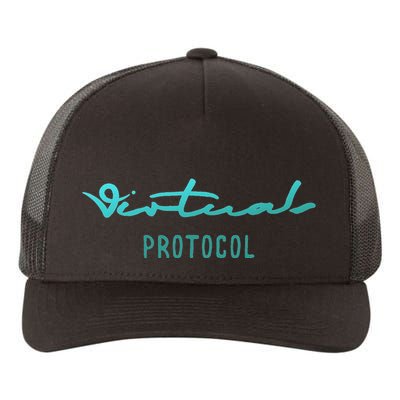 Virtuals Protocol Aixcb Ata Griffain Yupoong Adult 5-Panel Trucker Hat