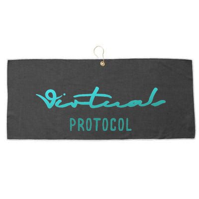 Virtuals Protocol Aixcb Ata Griffain Large Microfiber Waffle Golf Towel