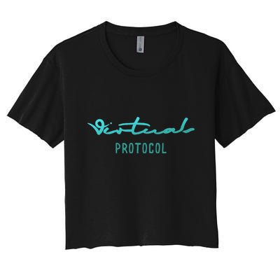 Virtuals Protocol Aixcb Ata Griffain Crop Top
