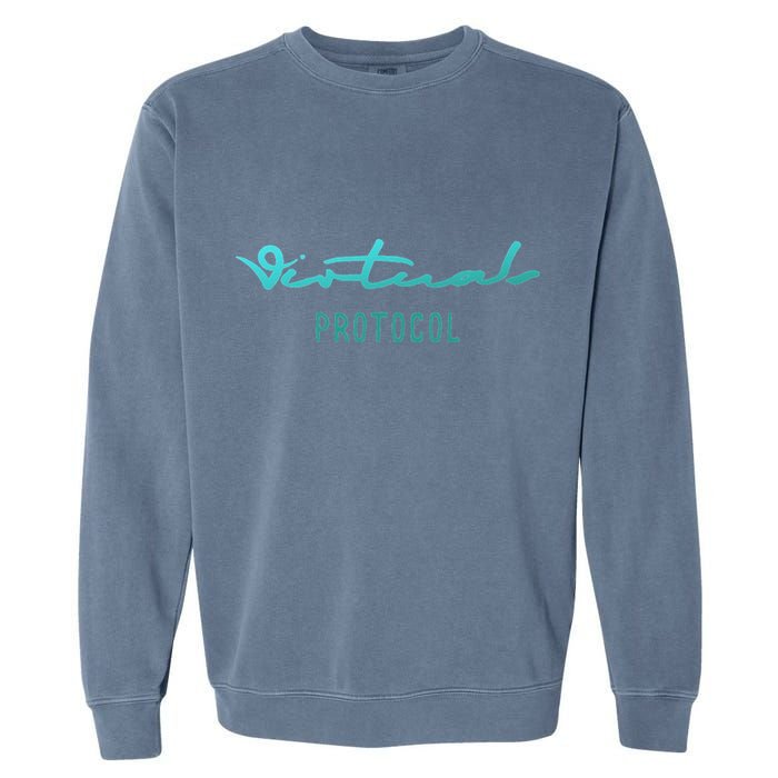 Virtuals Protocol Aixcb Ata Griffain Garment-Dyed Sweatshirt