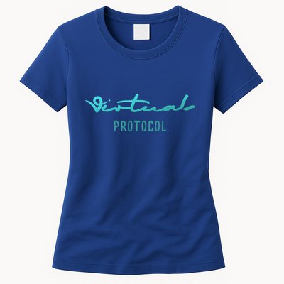 Virtuals Protocol Aixcb Ata Griffain Womens T-Shirt