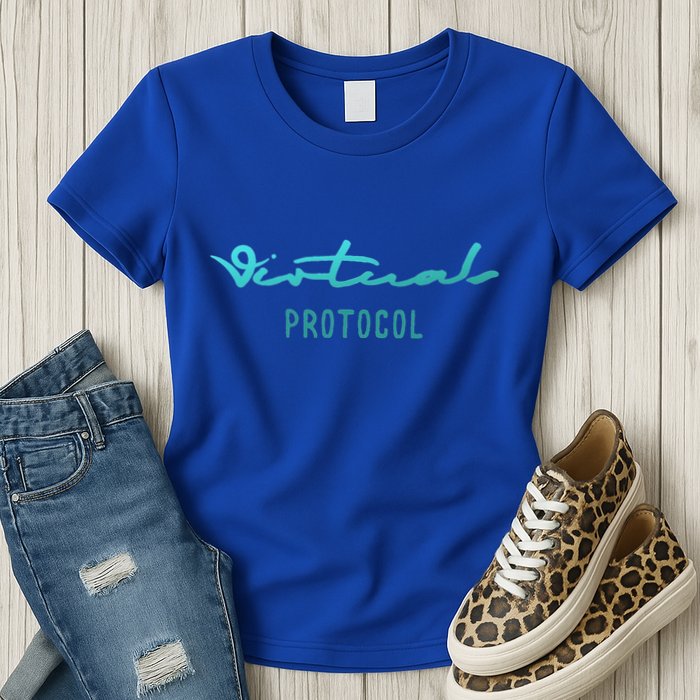 Virtuals Protocol Aixcb Ata Griffain Womens T-Shirt