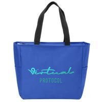 Virtuals Protocol Aixcb Ata Griffain Zip Tote Bag
