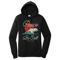 Vintage Peace Be Still Mark 439 Life Waves Christian Women's Pullover Hoodie