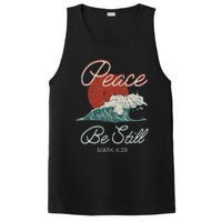 Vintage Peace Be Still Mark 439 Life Waves Christian PosiCharge Competitor Tank