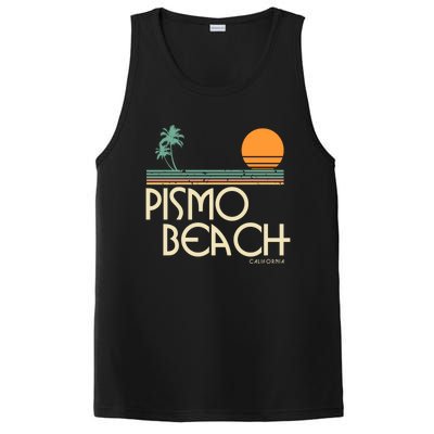 Vintage Pismo Beach California Gift PosiCharge Competitor Tank