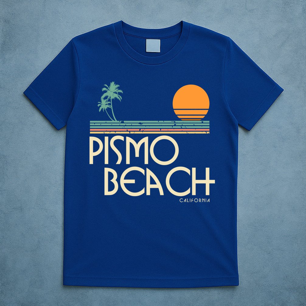 Vintage Pismo Beach California Gift T-Shirt