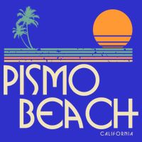 Vintage Pismo Beach California Gift Baby Bodysuit