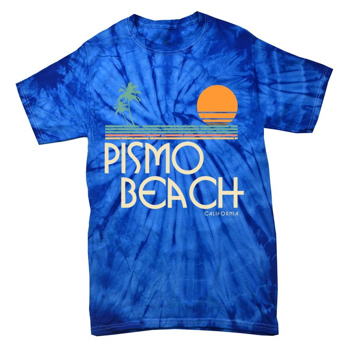 Vintage Pismo Beach California Gift Tie-Dye T-Shirt