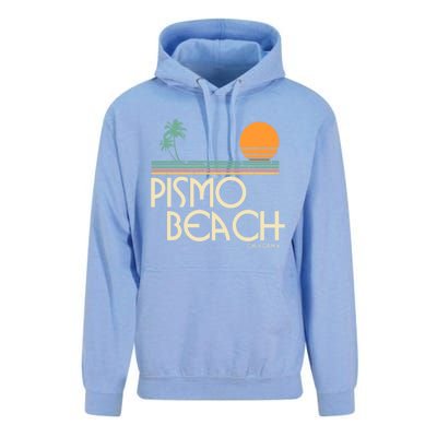 Vintage Pismo Beach California Gift Unisex Surf Hoodie