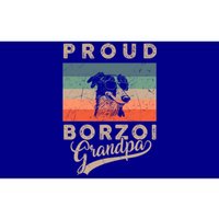 Vintage Proud Borzoi Dog Grandpa Dog Owner FatherS Day Xmas Gift Bumper Sticker