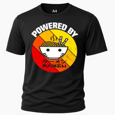 Vintage Powered By Ramen Gift Ramen Noodle Soup Gift Performance Shirt