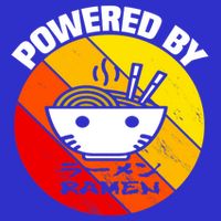 Vintage Powered By Ramen Gift Ramen Noodle Soup Gift Long Sleeve Shirt