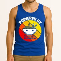 Vintage Powered By Ramen Gift Ramen Noodle Soup Gift Tank Top
