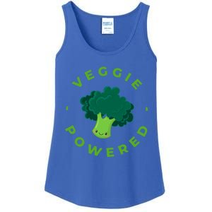 Veggie Powered Broccoli Vegan Gift Ladies Essential Tank