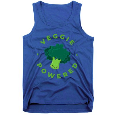 Veggie Powered Broccoli Vegan Gift Tank Top