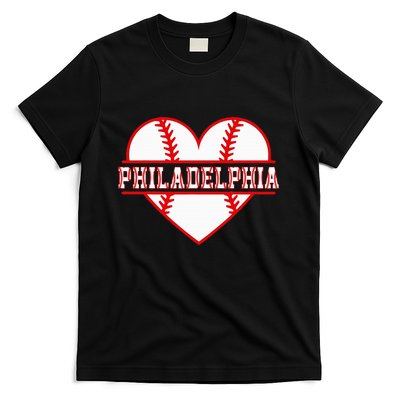 Vintage Philadelphia Baseball Skyline T-Shirt