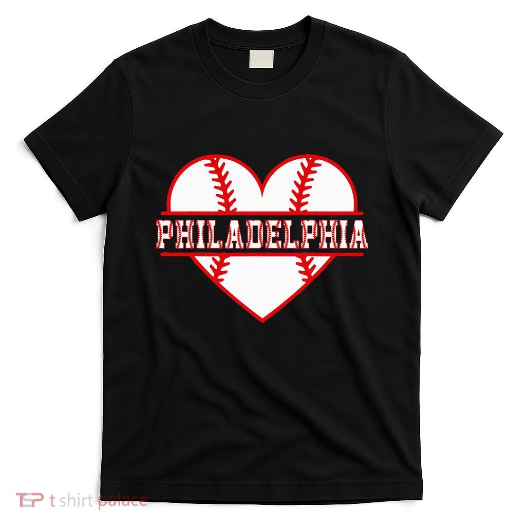 Vintage Philadelphia Baseball Skyline T-Shirt