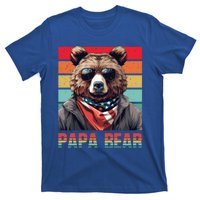 Vintage Papa Bear Sunglasses Papa Bear Lover FatherS Day Cute Gift T-Shirt