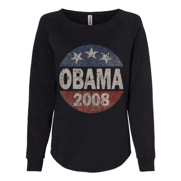 Vintage President Barack Obama 2008 Campaign Womens California Wash Sweatshirt