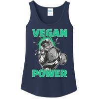 Vegan Power Bodybuilding Fitness Strength Training Gorilla Ladies Essential Tank