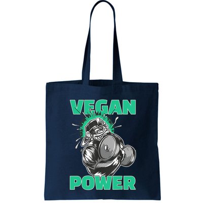 Vegan Power Bodybuilding Fitness Strength Training Gorilla Bag
