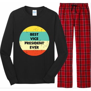 Vice President Best Vice President Ever Long Sleeve Pajama Set