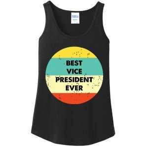 Vice President Best Vice President Ever Ladies Essential Tank