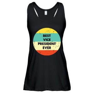 Vice President Best Vice President Ever Ladies Essential Flowy Tank