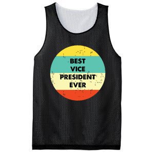 Vice President Best Vice President Ever Mesh Reversible Basketball Jersey Tank