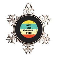 Vice President Best Vice President Ever Metallic Star Ornament