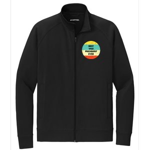 Vice President Best Vice President Ever Stretch Full-Zip Cadet Jacket