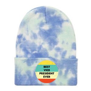 Vice President Best Vice President Ever Tie Dye 12in Knit Beanie