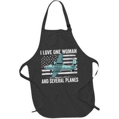 Veteran Pilot B17 Heavy Bomber WW2 Plane Aircraft USA Flag Apron