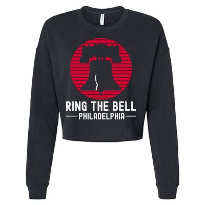 Vintage Philadelphia Baseball Cropped Pullover Crew