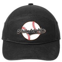Vintage Philadelphia Baseball Throwback Retro 7-Panel Snapback Hat