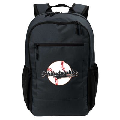 Vintage Philadelphia Baseball Throwback Retro Daily Commute Backpack