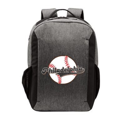 Vintage Philadelphia Baseball Throwback Retro Vector Backpack